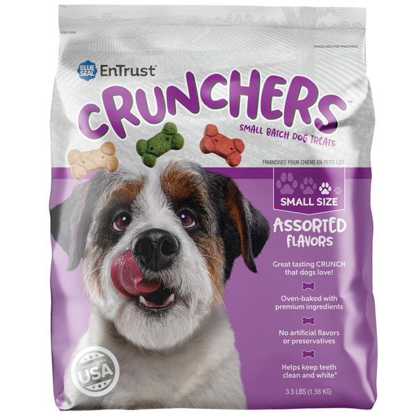 Photo of Blue Seal Crunchers Small Batch Dog Treats, 3.5 lb, Healthy
