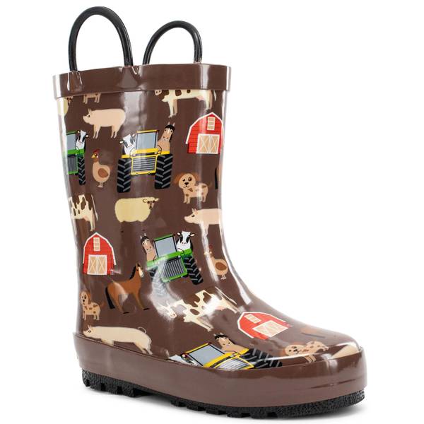 Western Chief Toddler Farm Life Faux Fur 24109073P-12 Blain's