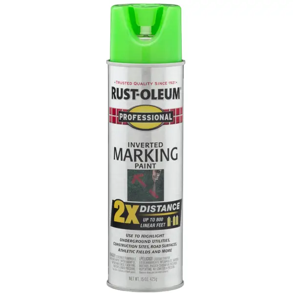 Rust-Oleum 6-Pack 15 oz Professional 2X Inverted Marking