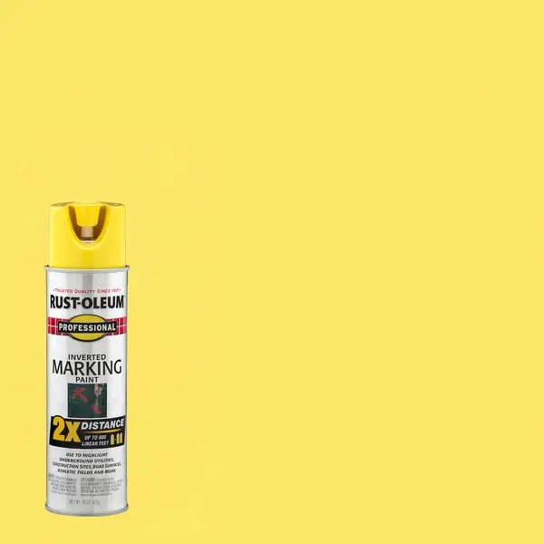 Rust-Oleum 6-Pack 15 oz Professional 2X Inverted Marking High