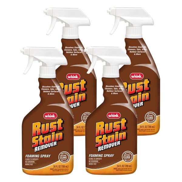Photo of 4-Pack 24 oz Rust Stain Remover Foaming Spray