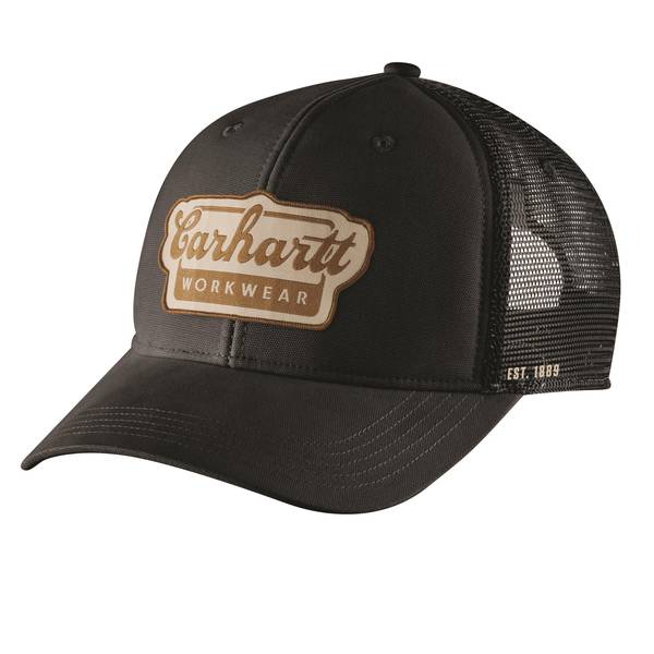 Photo of Men's Rugged Flex Twill Mesh-Back Script Patch Cap