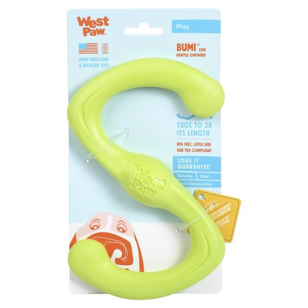 Photo of Small Bump 8" Play Dog Toy, Green