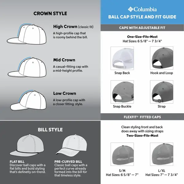 Columbia Men's PHG Antlers Mesh Ball Cap - 2053801010-S/M