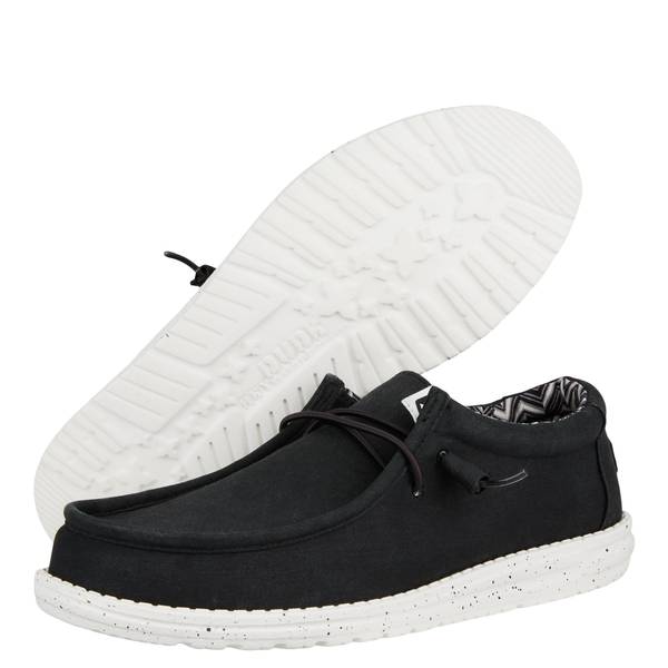 Hey Dude Men's Wally Stretch Canvas Shoes - 40700-066-8