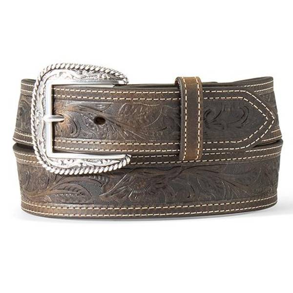 Photo of Men's Floral Embossed Belt