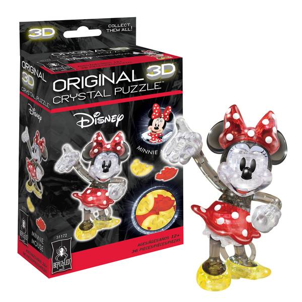 Disney 3D Minnie Mouse Crystal Puzzle - 31172 | Blain's Farm & Fleet