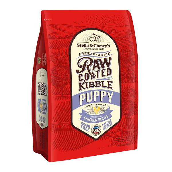 Photo of Raw Coated Puppy Baked Kibble, 10 lb