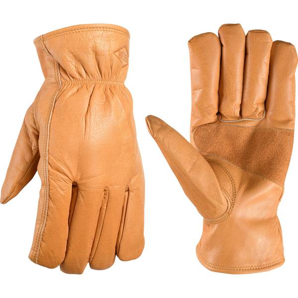 Photo of Men's Winter Insulated Buffalo Leather Work Gloves