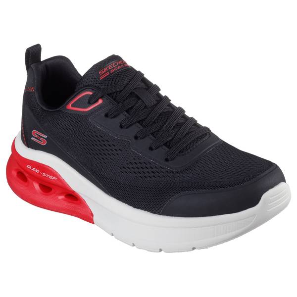 Amazon.com | Skechers Men's Arch Fit Oxford, Charcoal/Orange
