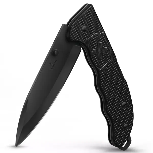 Victorinox Swiss Army Black Evoke BS Alox Knife - 0.9415.DS23