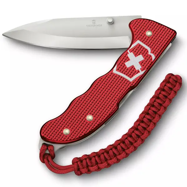 Victorinox Swiss Army Red Evoke Alox Knife - 0.9415.D20 | Blain's