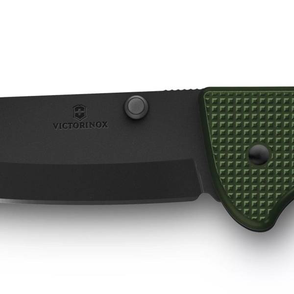 Victorinox Swiss Army Olive Green Evoke BSH Alox Knife - 0.9425