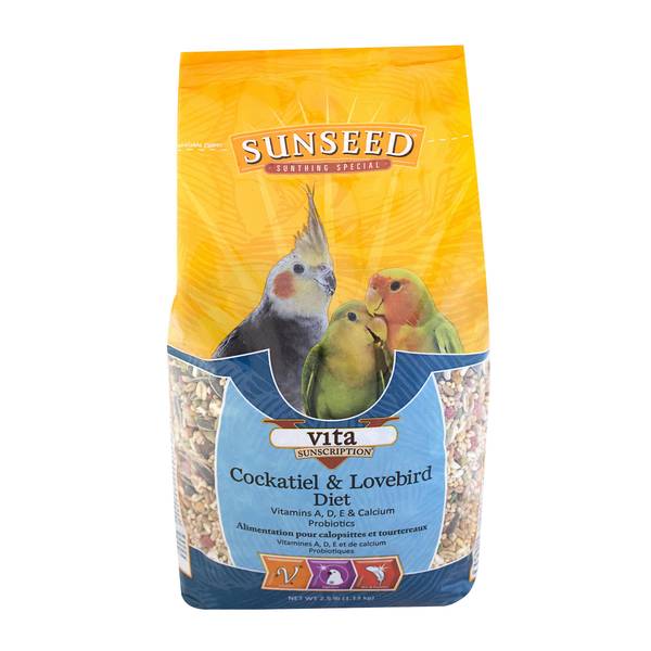 Photo of 2.5 lb Vita Sunscription Cockatiel & Lovebird Food
