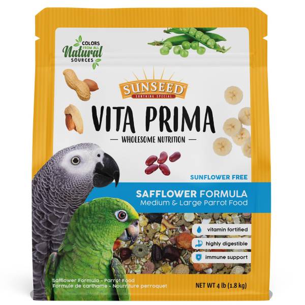 Photo of 4 lb Vita Prima Safflower Formula Parrot Food