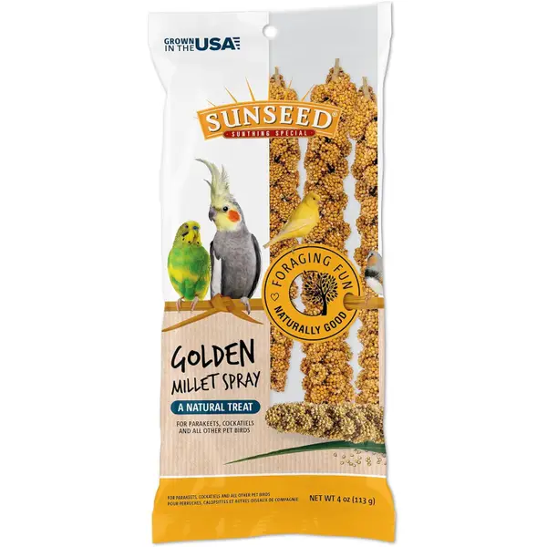 Sunseed 4 oz Golden Spray Millet - SUN10941 | Blain's Farm