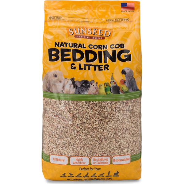 Photo of 350 cu. in. Natural Corn Cob Bedding