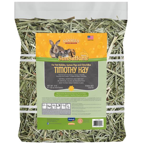 Photo of 8 lb SunSations Natural Timothy Hay