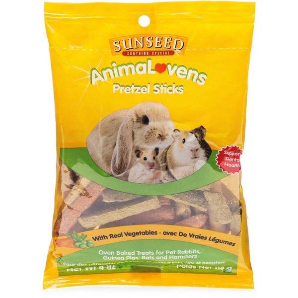 Photo of 4 oz AnimaLovens Pretzel Sticks Treat