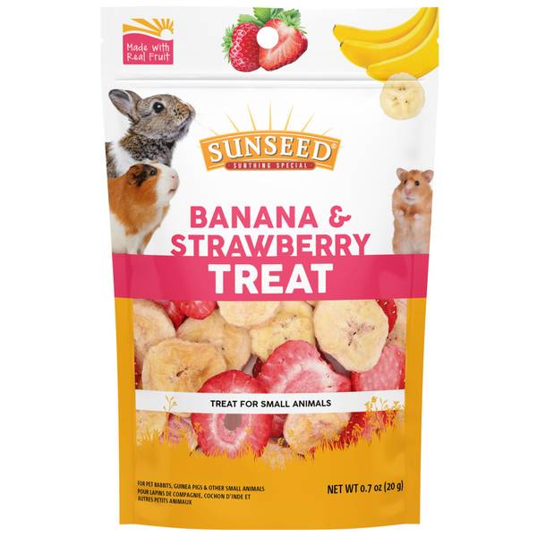 Photo of 0.7 oz Banana and Strawberry Small Animal Treat