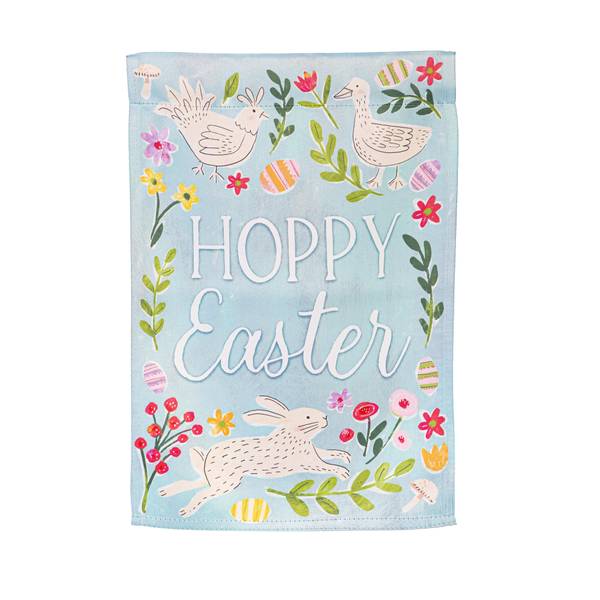 Photo of Hoppy Easter Garden Flag