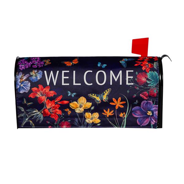 Photo of Butterfly Garden Mailbox Cover
