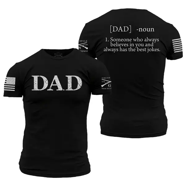 Grunt Style Men's Dad Defined Short Sleeve T-Shirt - SG2789