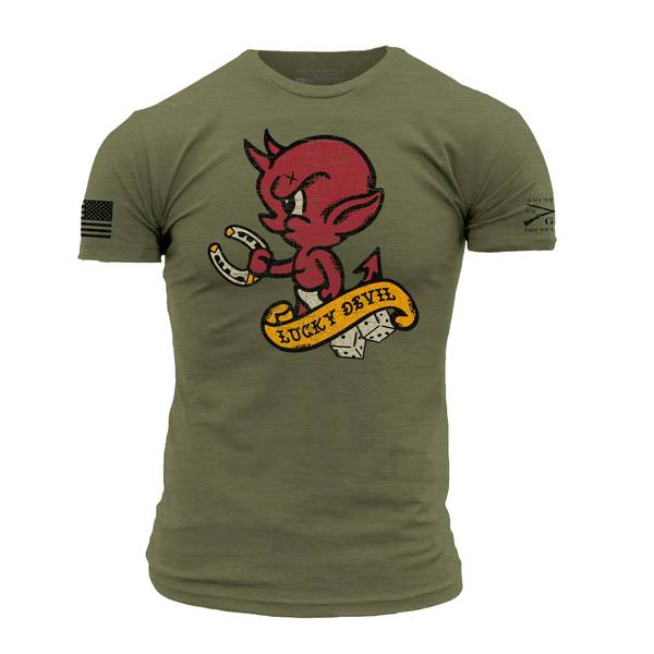 Photo of Men's Lucky Devil Short Sleeve T-Shirt