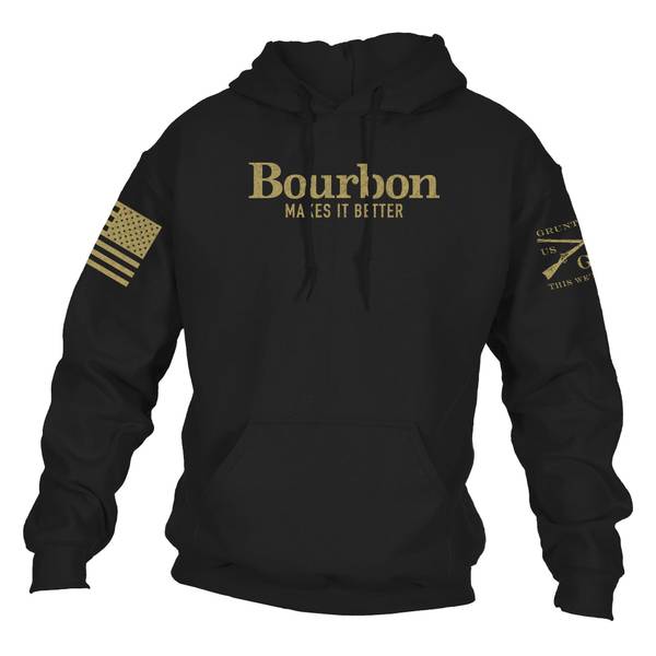 Photo of Men's Bourbon Makes it Better Hoodie