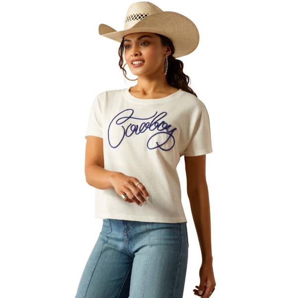 Photo of MS Cowboy SS T-Shirt Cloud Dancer