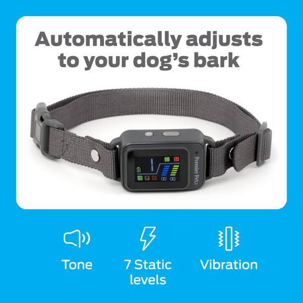 Premier Pet Bark Collar with Digital Display GBC00-17993