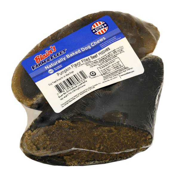 Photo of 2-Pack Pumpkin Flavor Stuffed Hooves, Pumpkin Flavor Filling