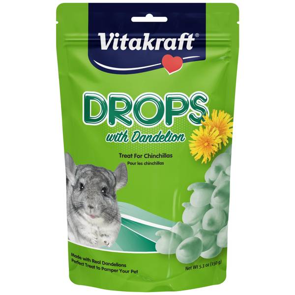 Photo of 5.3 oz Yogurt Dandelion Drops Chinchilla Treats