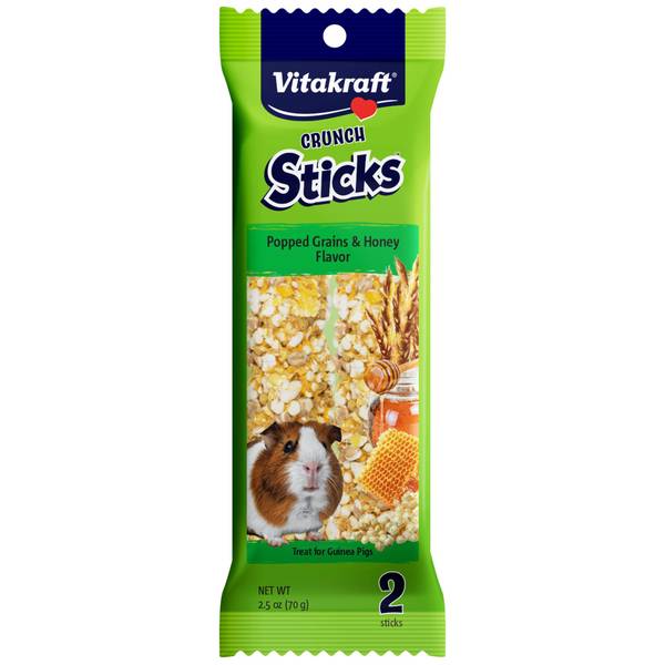 Photo of 2.5 oz Crunch Sticks Guinea Pig Chewable Treats