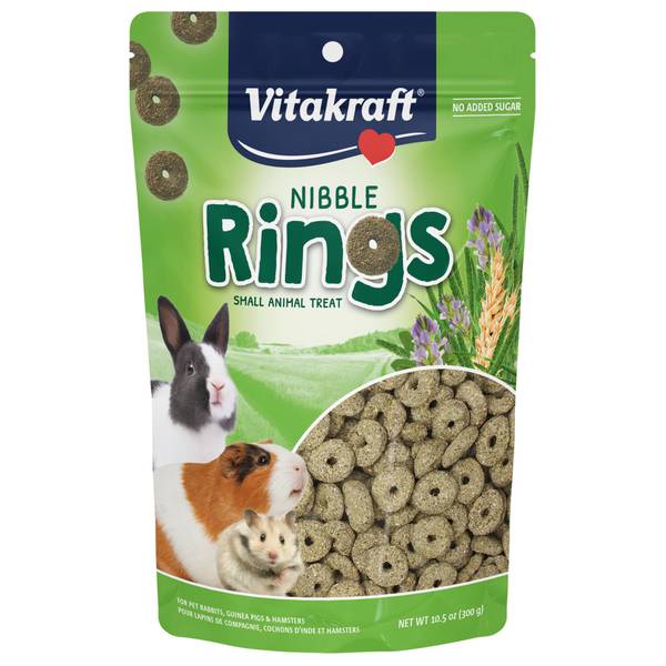 Photo of 10.6 oz Nibble Rings Small Animal Treats