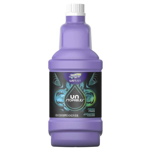 Photo of 1.25 Liter WetJet Unstopables Solution Refill All Purpose Multi Surface Fresh Scent