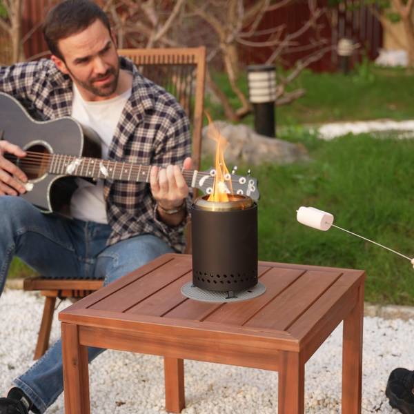 Red Mountain Valley Tabletop Smokeless Fire Pit Black - 2A-OH114