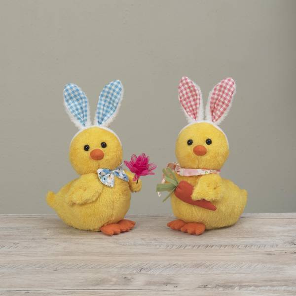 Photo of 9" Fabric Chick Easter Decoration Assortment