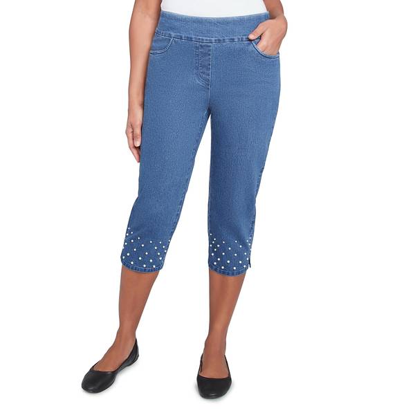 Denim Alfred Dunner Capris Plus Size Alfred Dunner Women's Denim