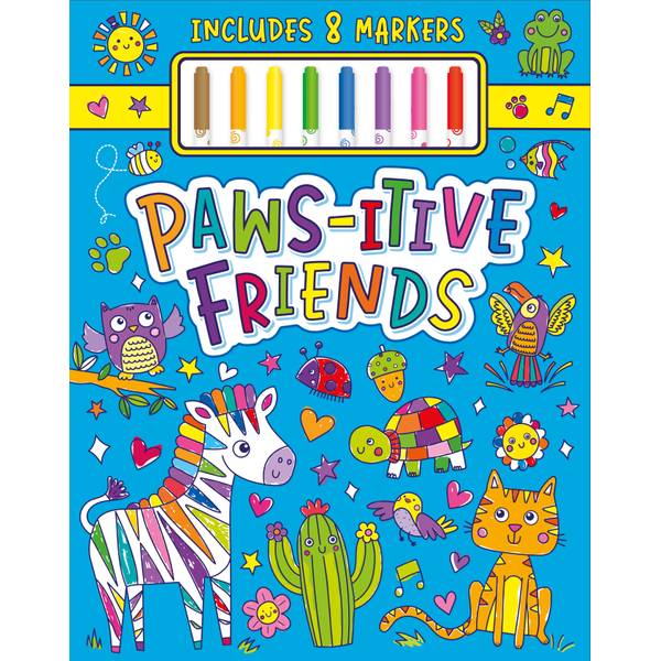 Photo of Paws-itive Friends Coloring Kit