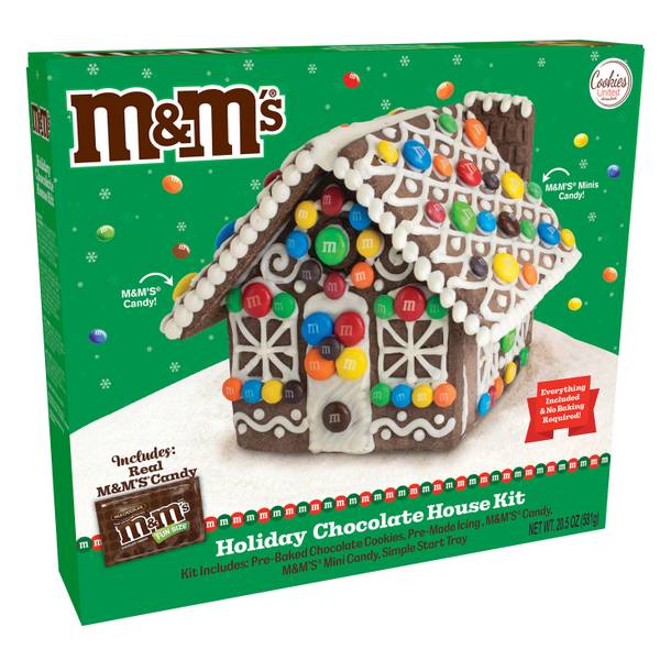 Photo of 20.5 oz M&M Holiday House Kit