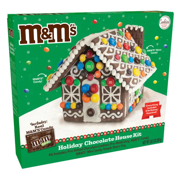 Cookies United 20.5 oz M&M Holiday House Kit - 731956 | Blain's