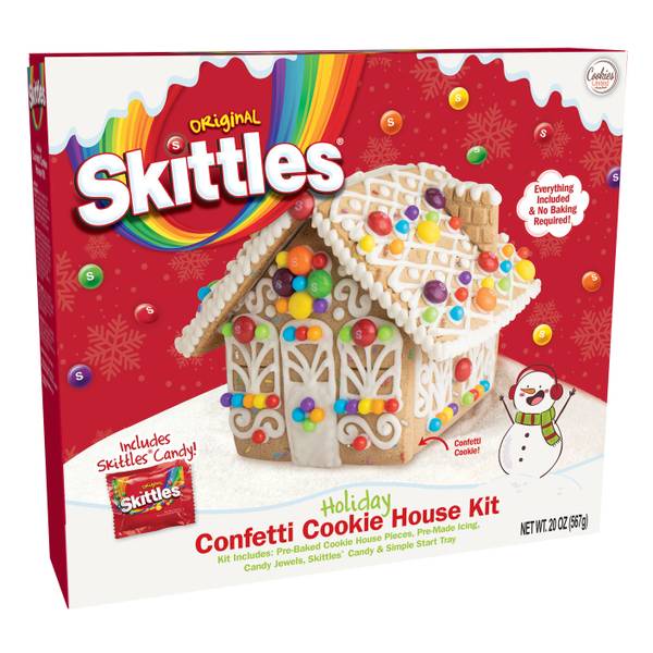 Photo of 20 oz Skittles Holiday House Kit