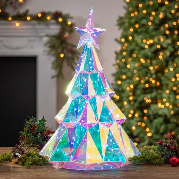 Gerson Enchanting 19.7 Inch USB Electric RGB Lighted Holographic