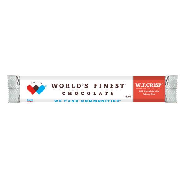 World's Finest Chocolade - 30 Milk Chocolade Crisp hot Bars