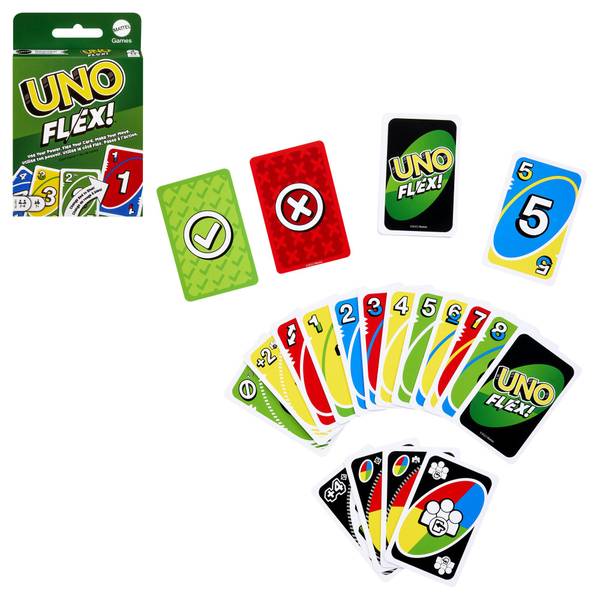 Mattel Uno Flex Card Game HMY99 Blain's Farm & Fleet