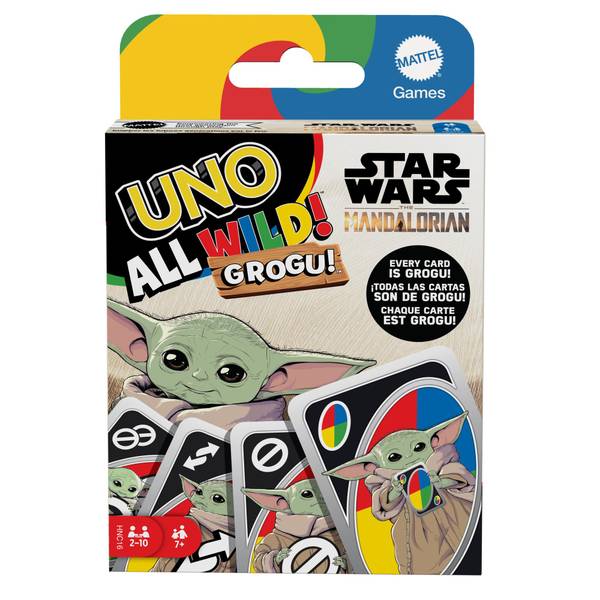 Mattel Uno All Wild Grogu Card Game HNC16 Blain's Farm & Fleet