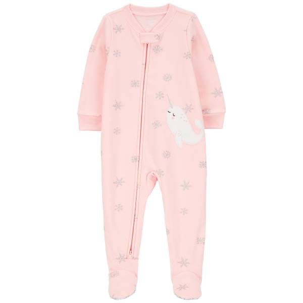 PINK ONE-PIECE PAJAMA WITH BUNNIES AND CHICKENS PRINT, BABY PINK ONE-PIECE PAJAMA WITH BUNNIES AND CHICKENS PRINT, BABY