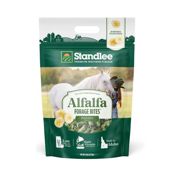 Photo of 5 lb Alfalfa Forage Banana Bites