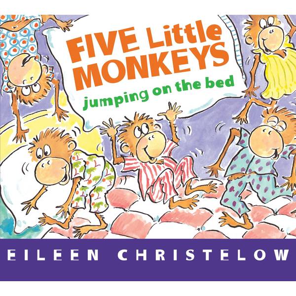 Harper Collins Five Little Monkeys Jumping on the Bed Board Book